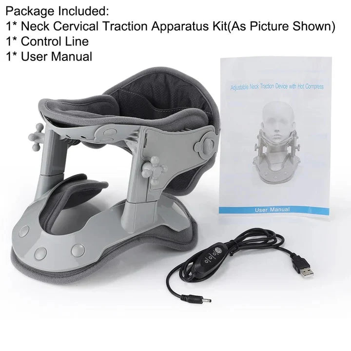 Neck Traction Device Adjustable Airbags & USB Heated