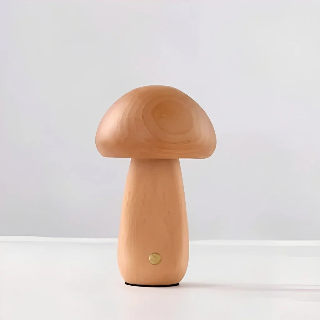 Night Light Touch Dimming & Rechargeable Beech Wood