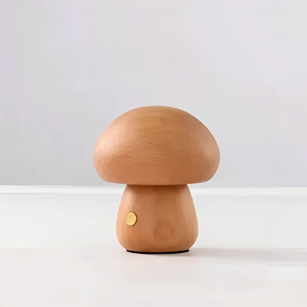 Night Light Touch Dimming & Rechargeable Beech Wood