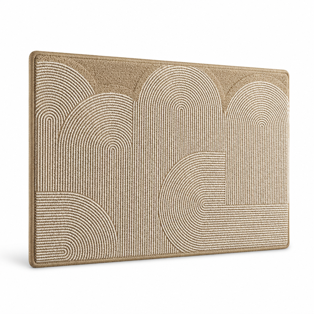 Non-Slip Textured Entrance Mat (Washable, Quick-Drying)
