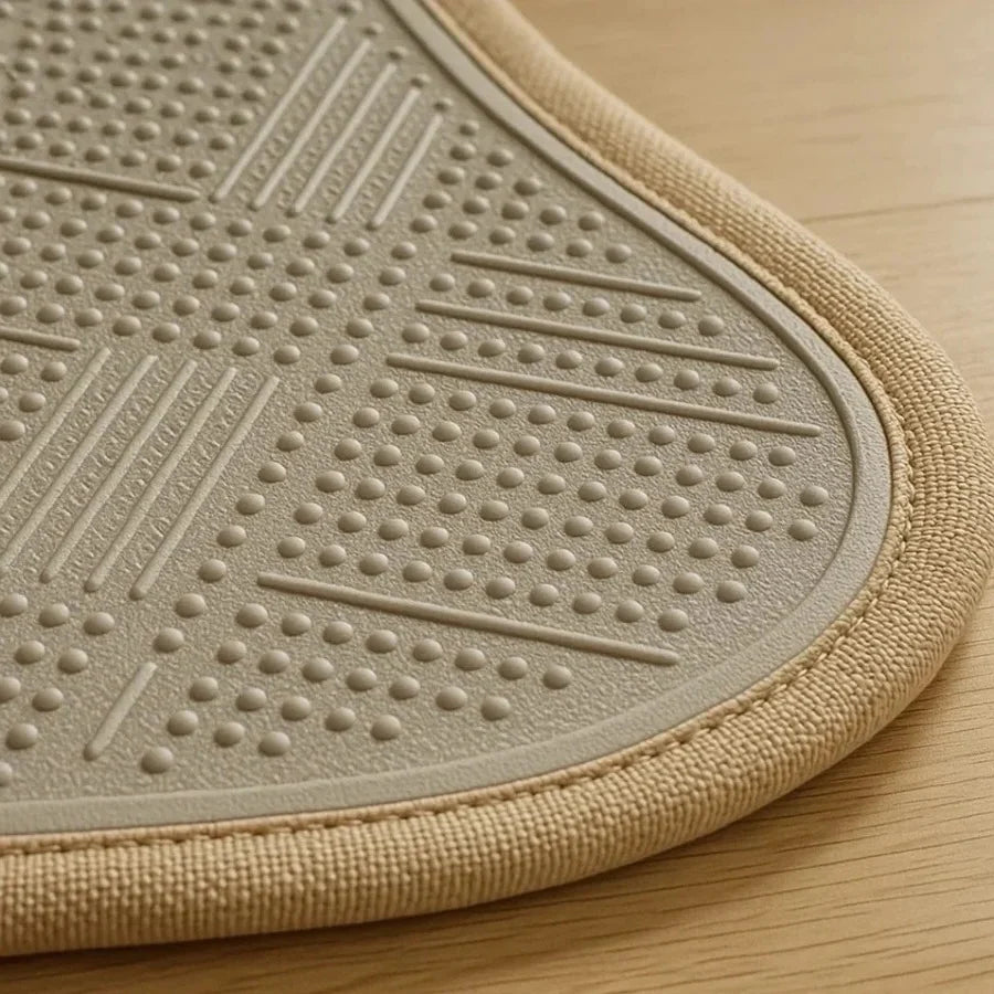 Office Chair Mat Short-Pile Velour Non-Slip Backing