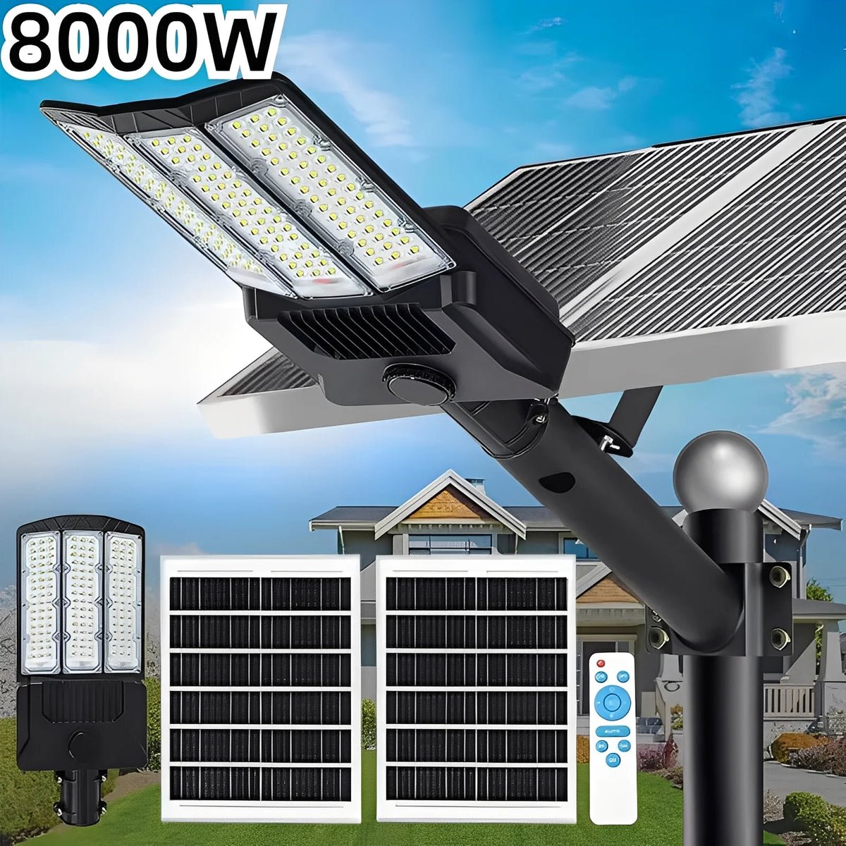 Outdoor Flood Light Solar LED Motion Sensor