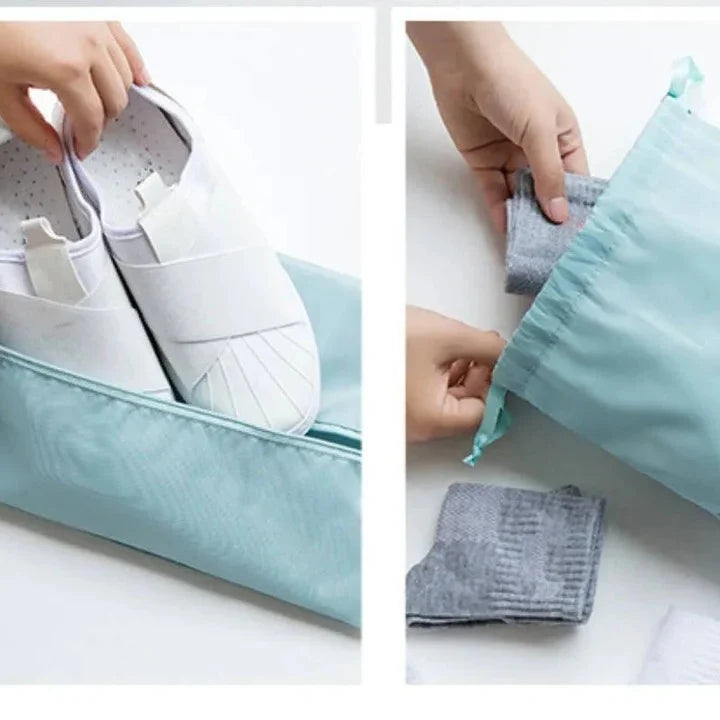 Packing Cube Set 7-Piece Water-Resistant Cotton
