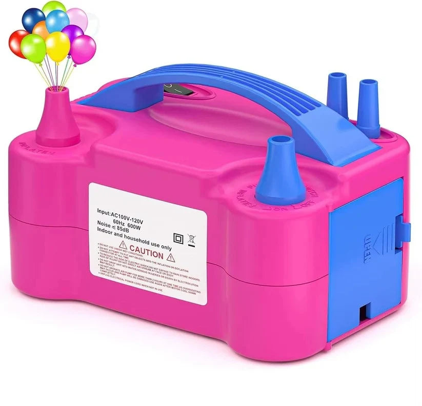 Party Balloon Pump Dual Nozzle 600W