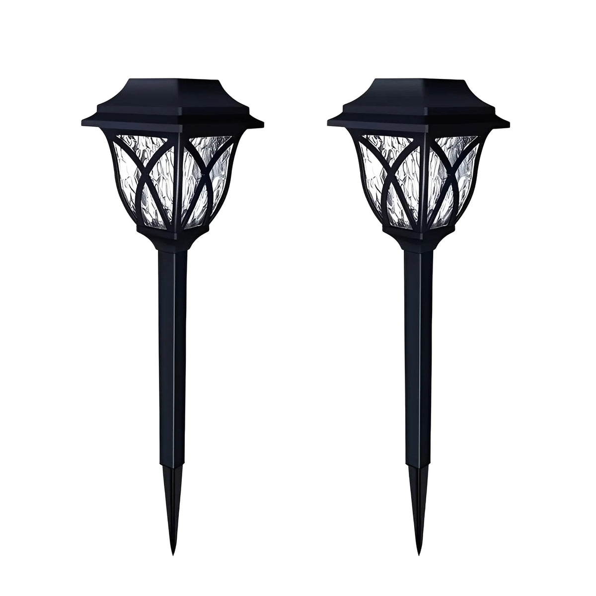Pathway Lights Solar Automatic Weather-Resistant Set of 2