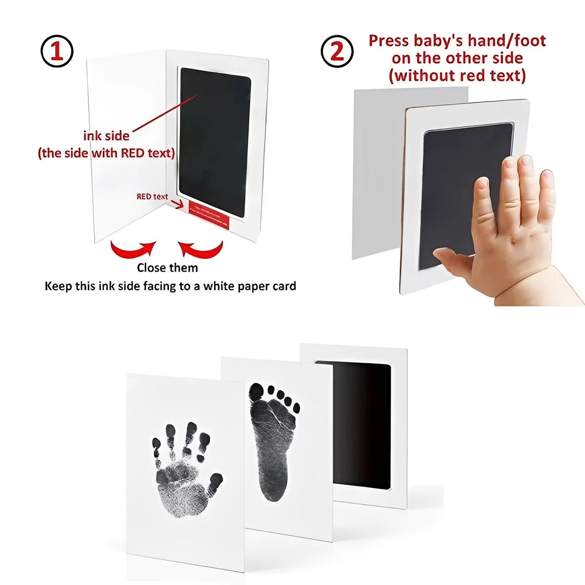 Paw Print Kit Inkless Clean-Touch Disposable Pads