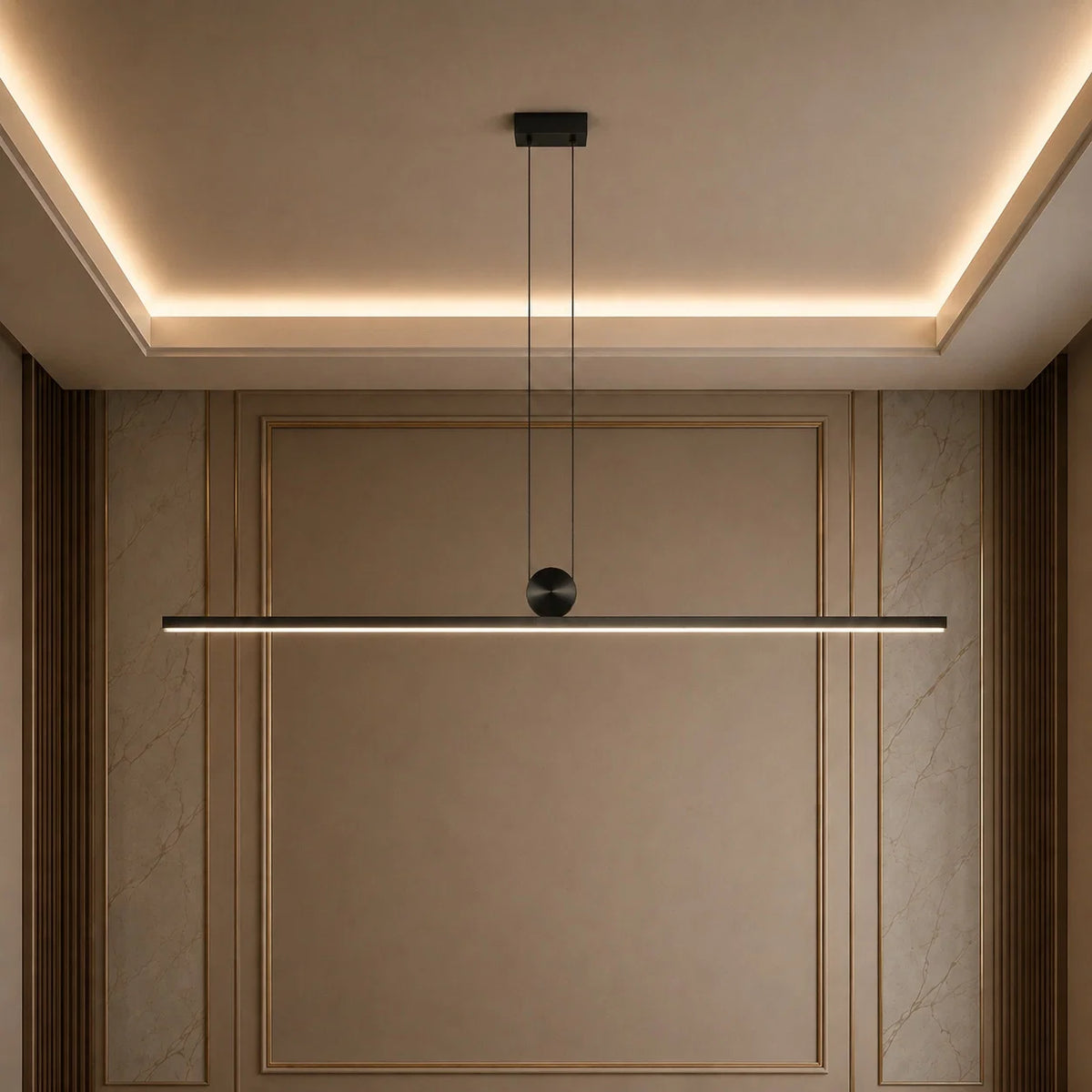 Pendant Light Adjustable Height Energy-Saving LED