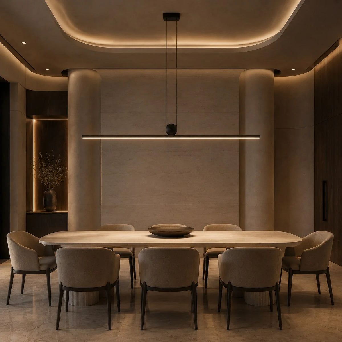 Pendant Light Adjustable Height Energy-Saving LED