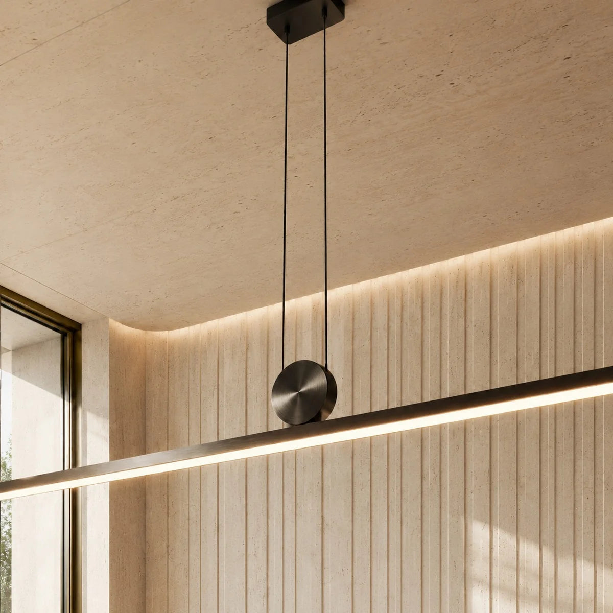 Pendant Light Adjustable Height Energy-Saving LED