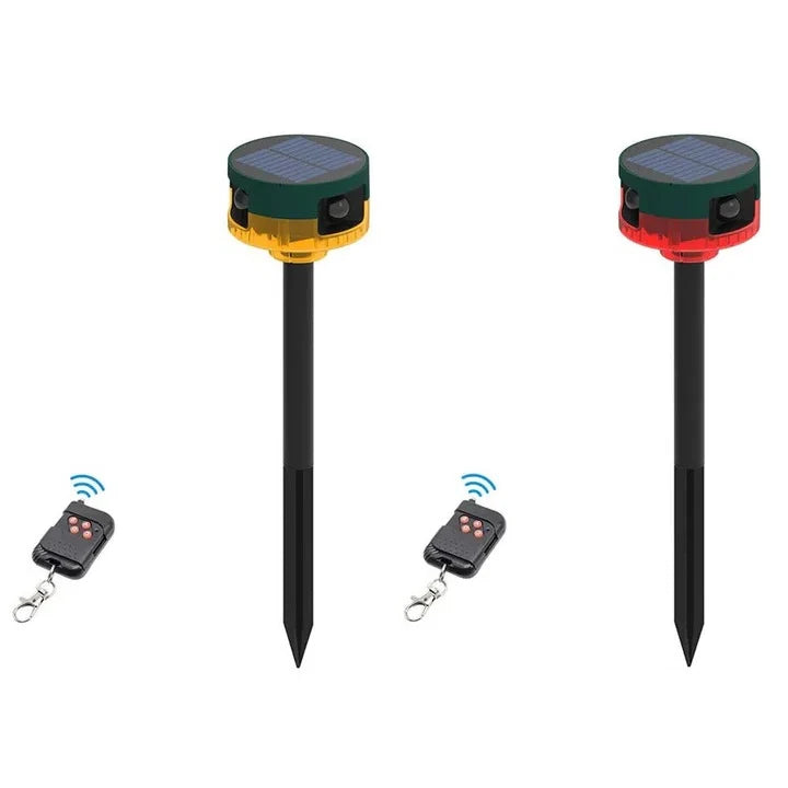 Pest Deterrent Solar-Powered 360-Degree Motion Rechargeable