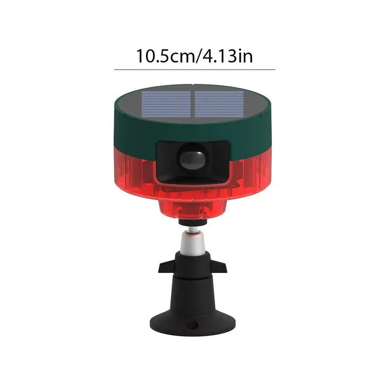 Pest Deterrent Solar-Powered 360-Degree Motion Rechargeable