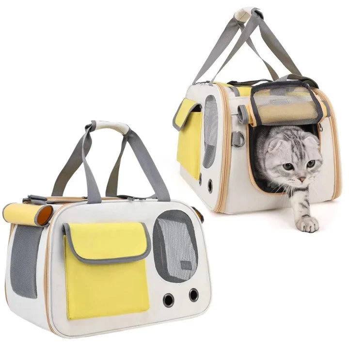 Pet Carrier Dual Entry Steel Frame