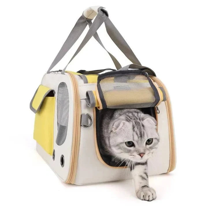 Pet Carrier Dual Entry Steel Frame