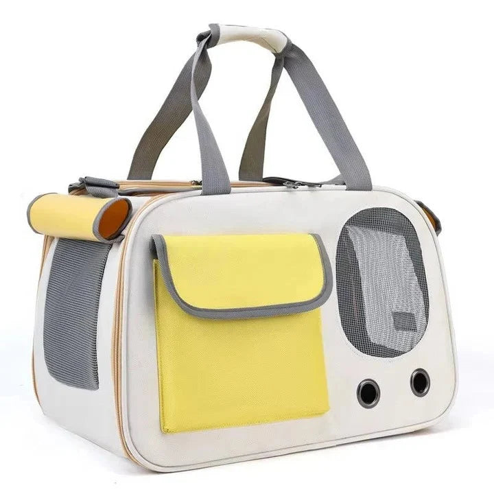 Pet Carrier Dual Entry Steel Frame