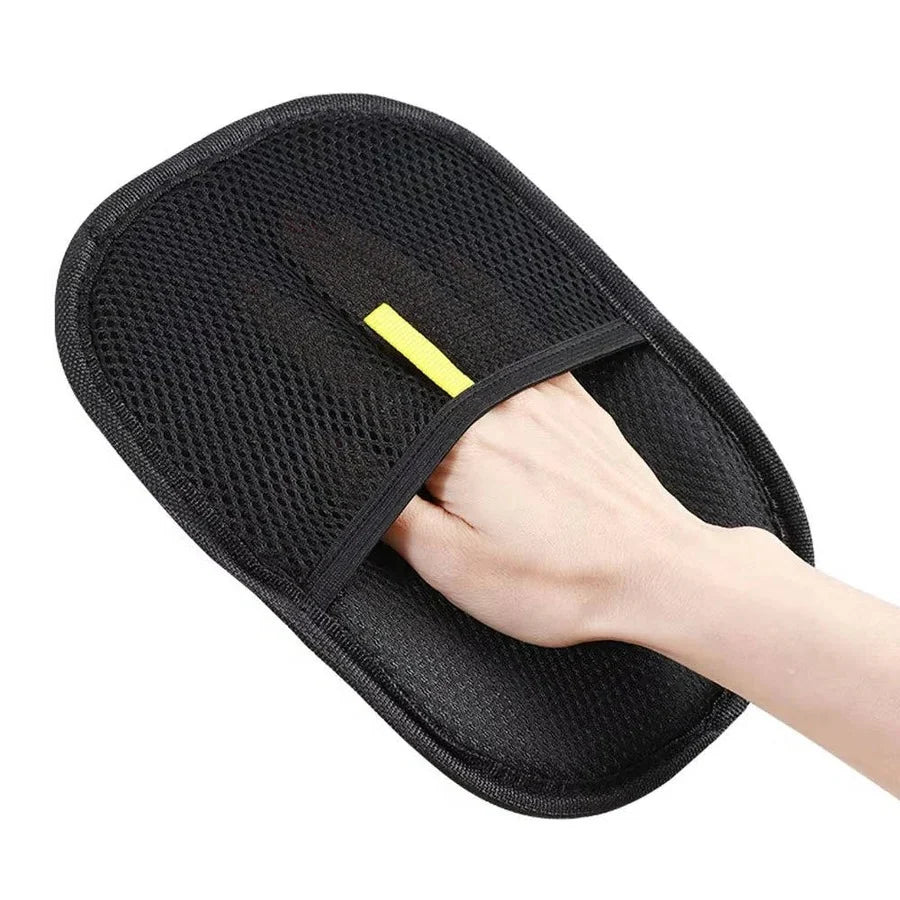 Pet Grooming Gloves Dual-Sided Electrostatic Massage 2-Pack