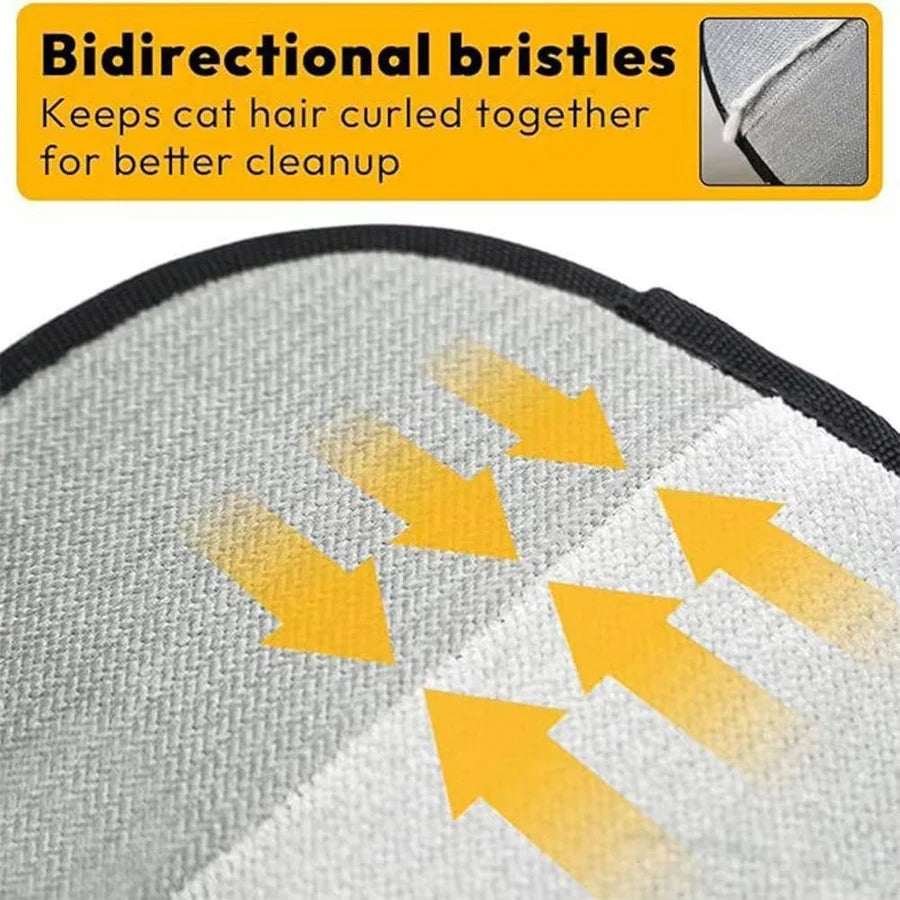 Pet Grooming Gloves Dual-Sided Electrostatic Massage 2-Pack