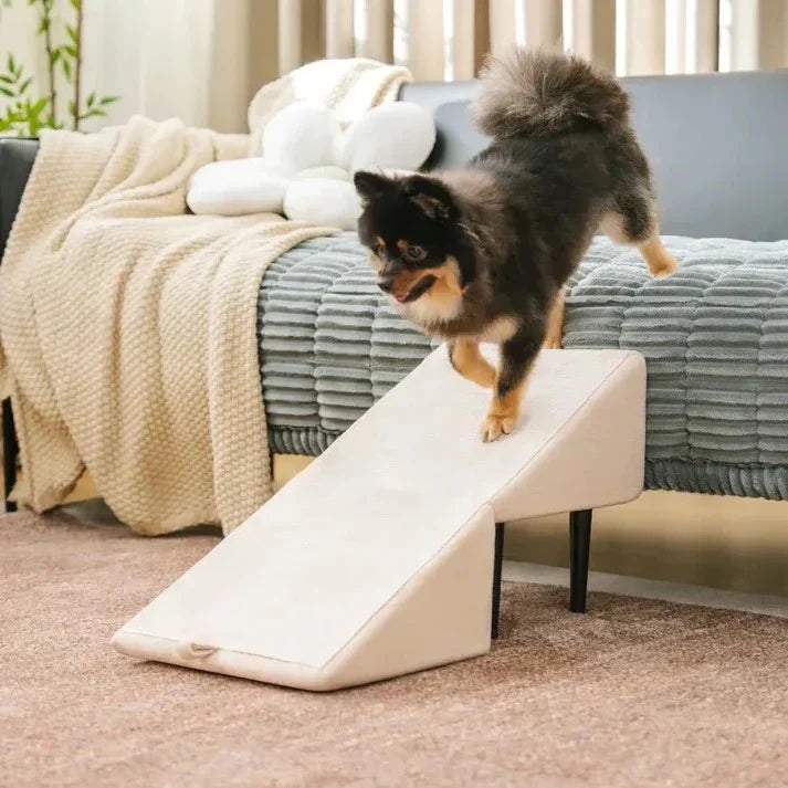 Pet Ramp & Step Stool Adjustable Anti-Slip Suction Base