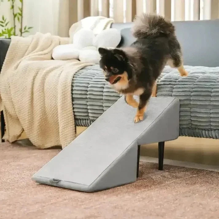 Pet Ramp & Step Stool Adjustable Anti-Slip Suction Base