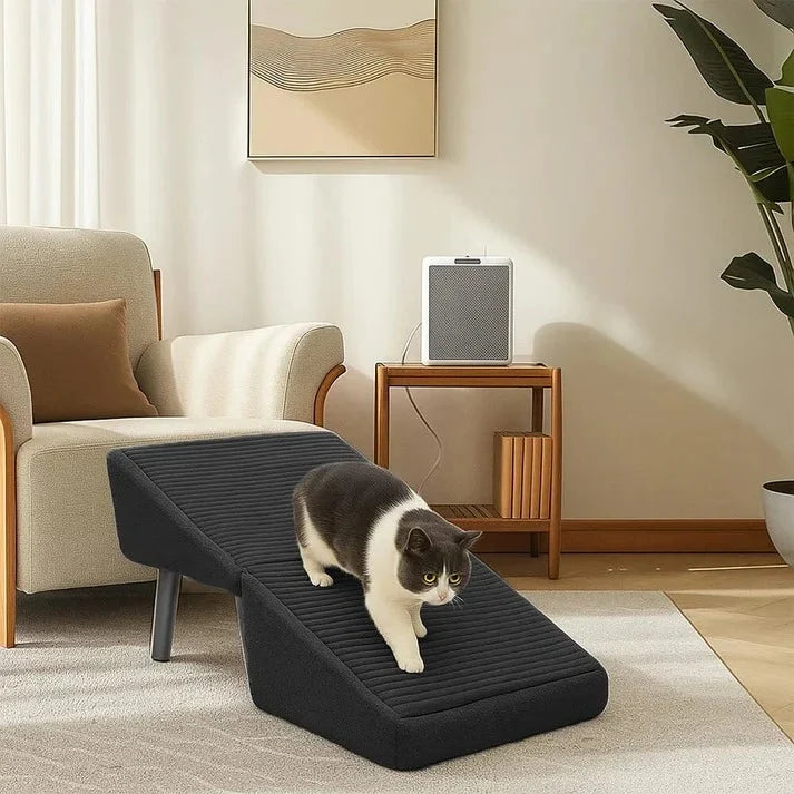 Pet Ramp & Step Stool Adjustable Anti-Slip Suction Base