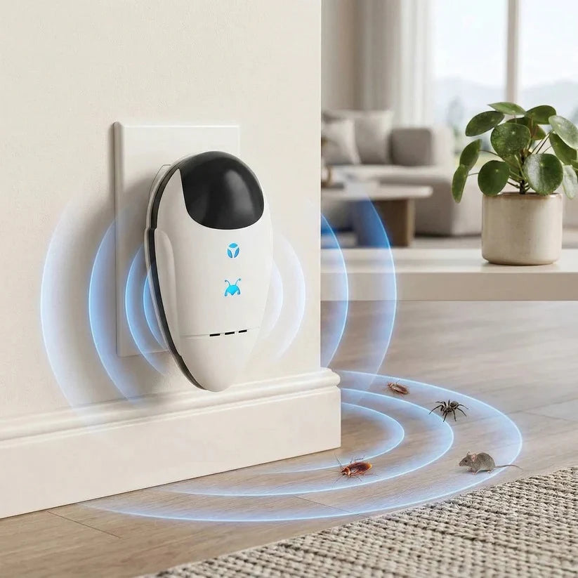 Plug-In Ultrasonic Pest Repeller Dual-Chip Wide Coverage