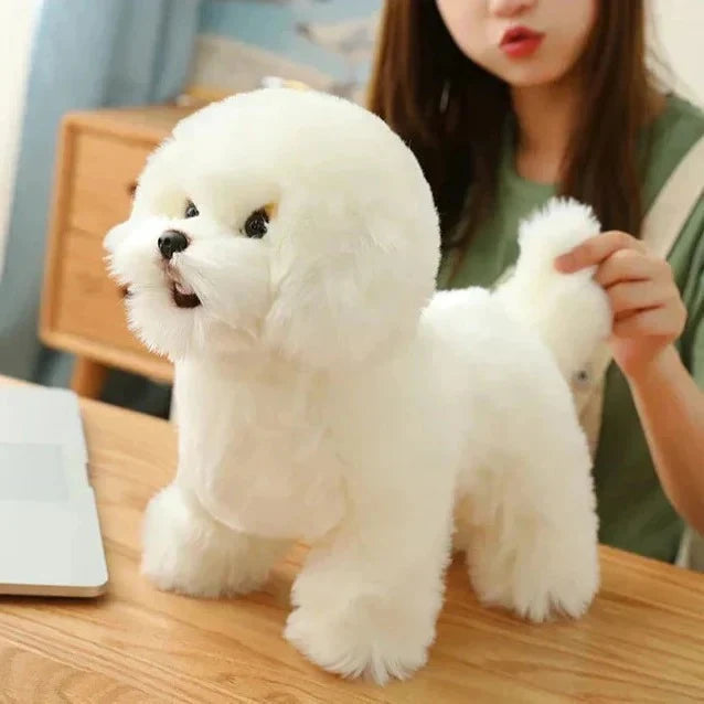 Plush Dog Toy Machine Washable Compact Newborn Safe