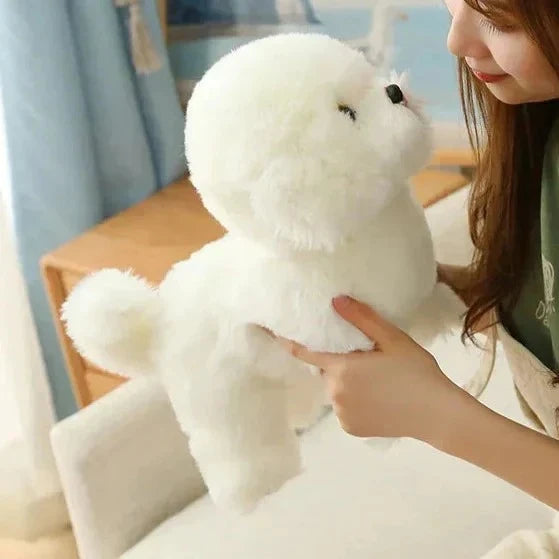 Plush Dog Toy Machine Washable Compact Newborn Safe