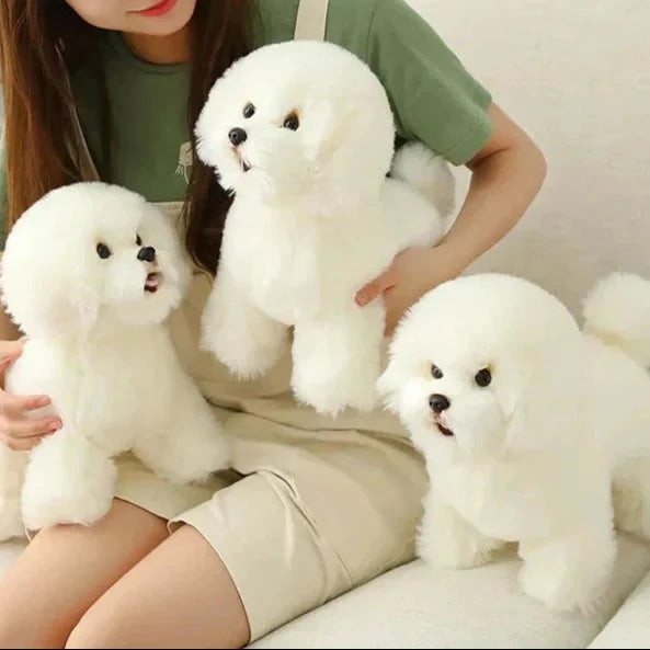 Plush Dog Toy Machine Washable Compact Newborn Safe