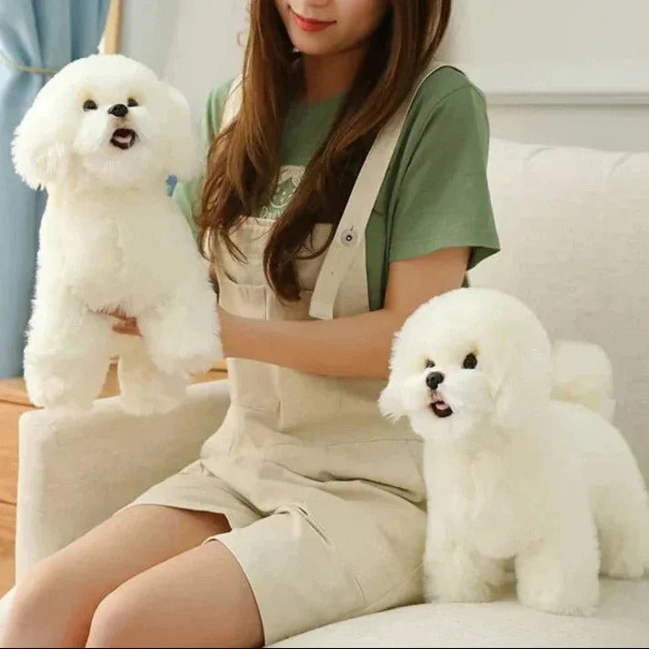 Plush Dog Toy Machine Washable Compact Newborn Safe