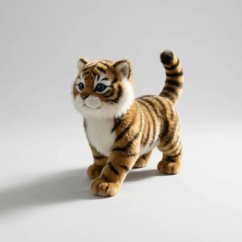 Plush Kitten Toy Walking Meowing Sensor Activated