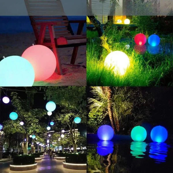 Pool Light Inflatable Color-Changing Battery-Powered