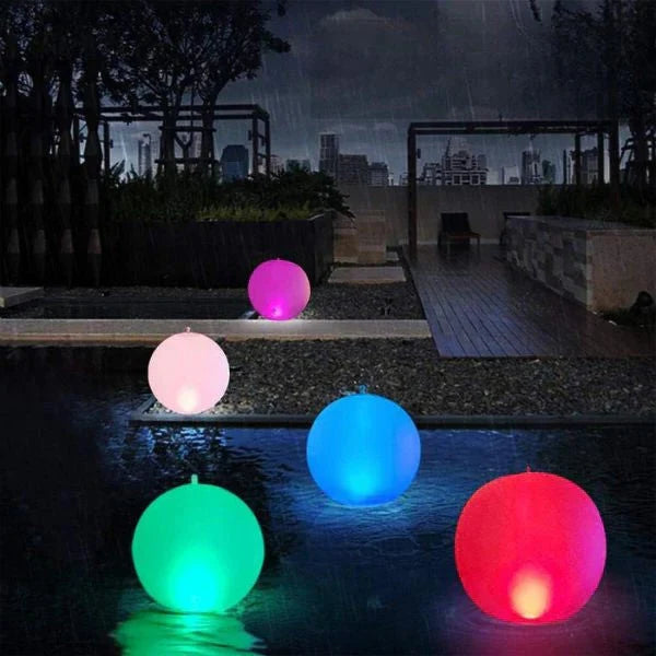 Pool Light Inflatable Color-Changing Battery-Powered