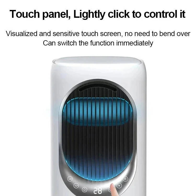 Portable Air Conditioner Cooling & Heating Humidifier 3L Tank