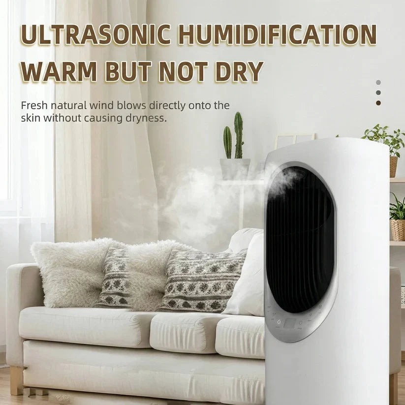 Portable Air Conditioner Cooling & Heating Humidifier 3L Tank