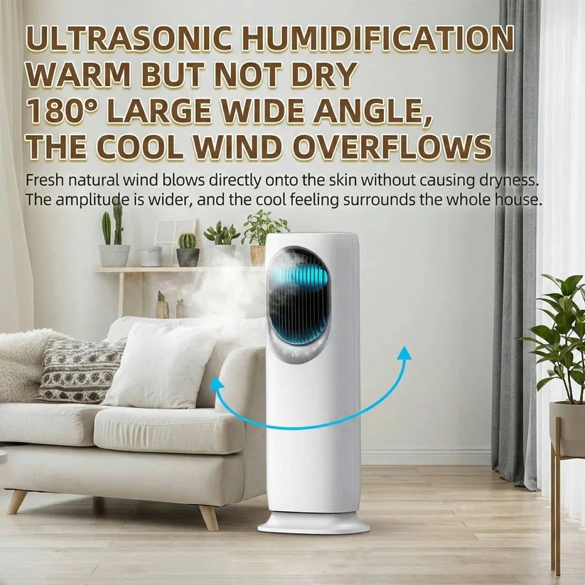Portable Air Conditioner Cooling & Heating Humidifier 3L Tank