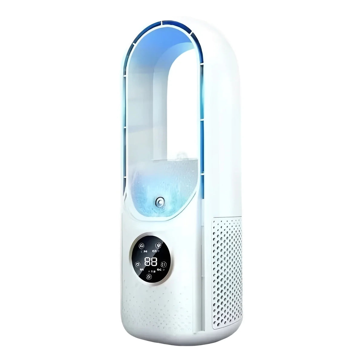 Portable Air Cooler & Humidifier Bladeless Quiet Touch Controls