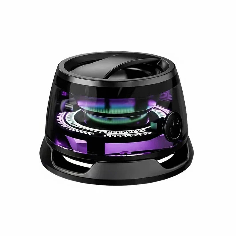 Portable Bluetooth Speaker Magnetic Mounting RGB Lights