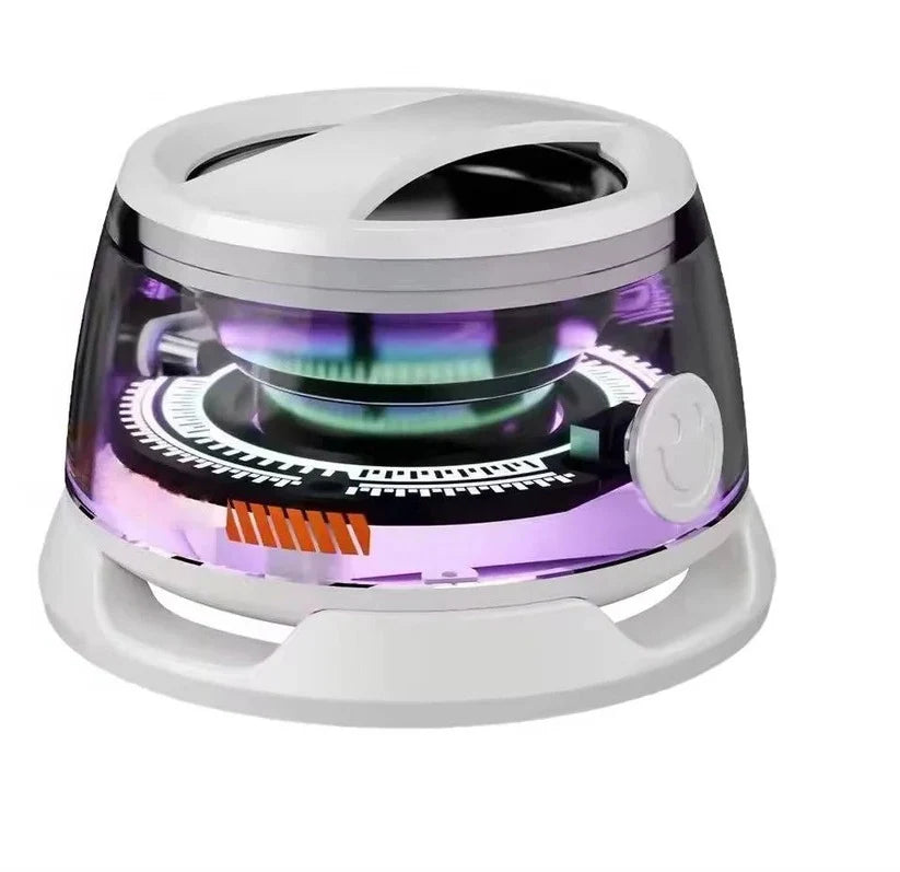 Portable Bluetooth Speaker Magnetic Mounting RGB Lights