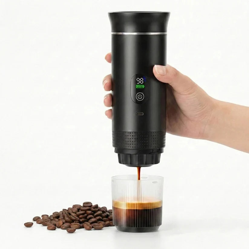 Portable Espresso Machine 20 Bar Capsule & Ground Compatible