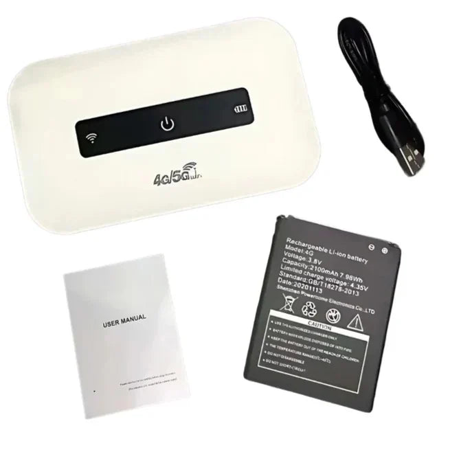 Portable Wi‑Fi Router 4G LTE Up To 10 Devices