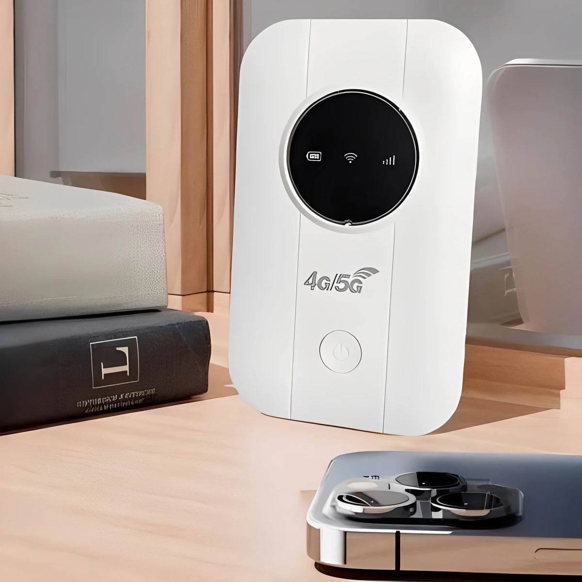 Portable WiFi Router Compact & Secure Multi-Device