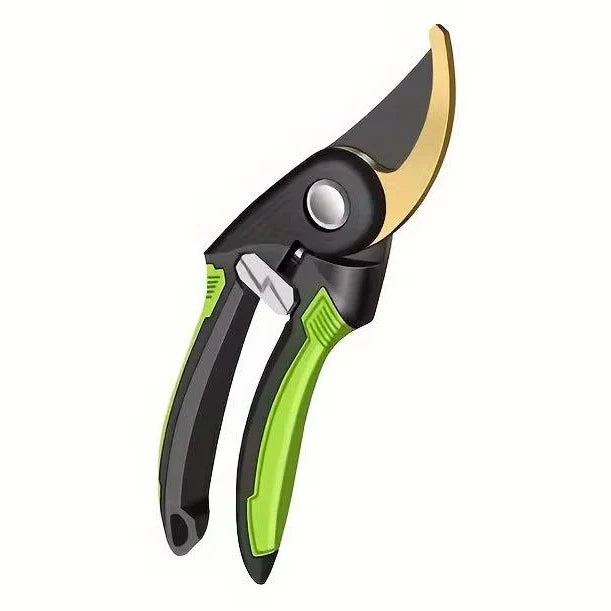Pruning Shears 1.4 Inch Cut Heat-Treated Steel Automatic Spring