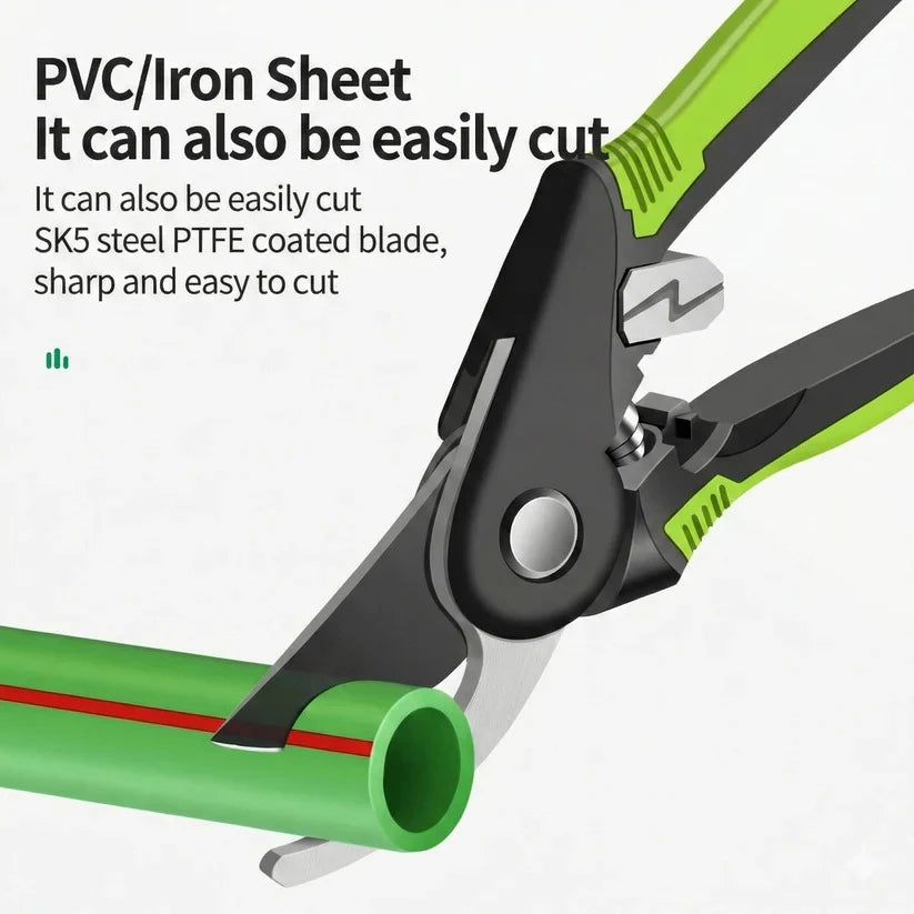 Pruning Shears 1.4 Inch Cut Heat-Treated Steel Automatic Spring