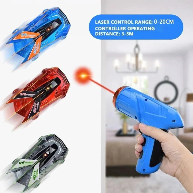RC Car Wall Climbing Suction Laser Remote Rechargeable