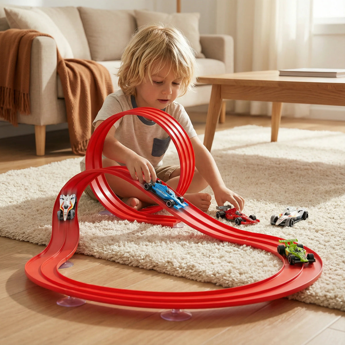 Race Track Set Bendable & Lighted Click Assembly