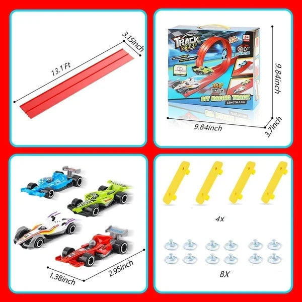 Race Track Set Bendable & Lighted Click Assembly