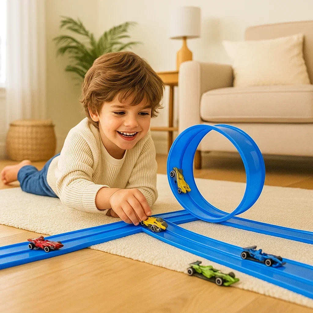 Race Track Set Bendable & Lighted Click Assembly