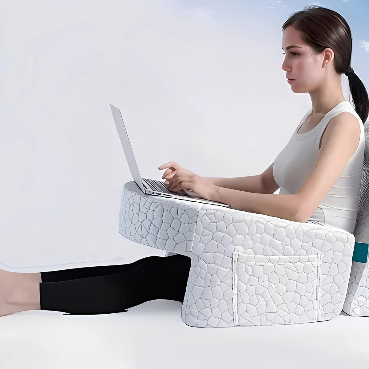 Reading Pillow U-Shaped Memory Foam Washable Cover