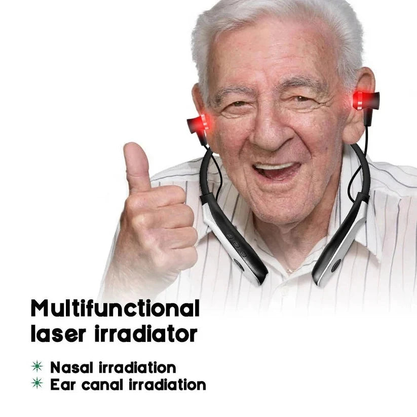 Red Light Device Dual Ear & Nasal 650nm Rechargeable