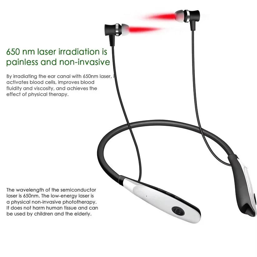 Red Light Device Dual Ear & Nasal 650nm Rechargeable