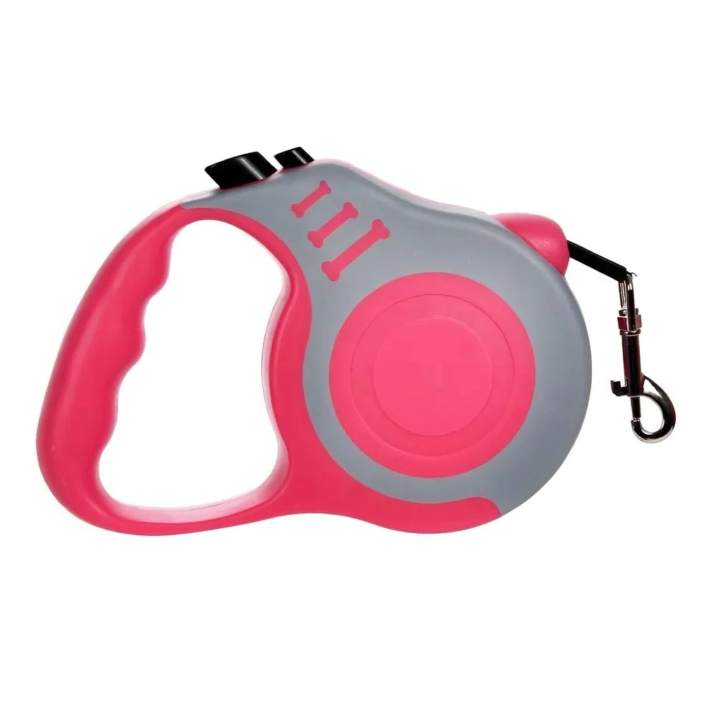 Retractable Dog Leash Ergonomic Grip 16 Ft